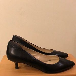 Nine West Kitten Heels-Black